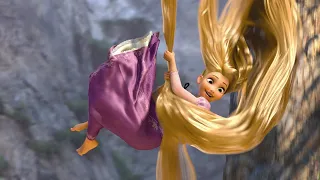 Putting on Rapunzel’s Gown | Disney Tangled inspired dress viral TikTok #shorts