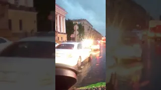 СПБ День города. Дворцовый мост.