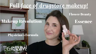 Testing Makeup Revolution Skin Silk Foundation!  Trying new drugstore makeup on over 40 skin - GRWM!