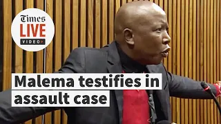 Malema testifies in assault case: 'A humiliation and violation of my dignity'