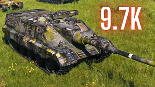 World of Tanks AMX 50 Foch B  9.7K Damage & AMX 50 Foch  & XM66F