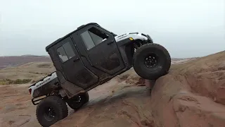 Testing the 2022 Polaris ranger on poison spider, Moab Utah