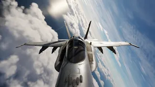 Su-27 vs F-18 Dogfight DCS