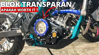 MODIFIKASI YAMAHA WR 155 GANTI BLOK KOPLING TRANSPARAN || BAKAL JADI TONTONAN DI JALAN PASTI