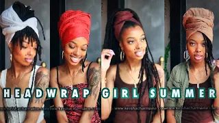 THESE ARE SAVING MY LOCS... 7 HEADWRAP TUTORIALS