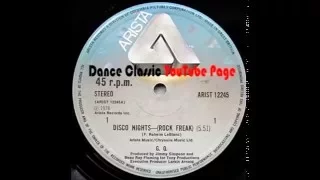 G.Q. - Disco Nights (Rock Freak) (12" Mix)