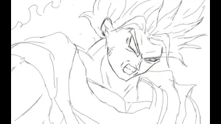 Goku VS Ultimate Tien fan animation but I know nothing about animating
