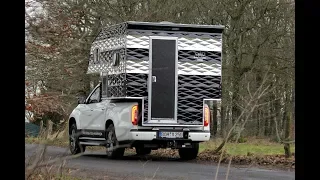 Wohnkabine Camp-Crown Retreat Basic - schwarz - passt auf X-Klasse Mercedes