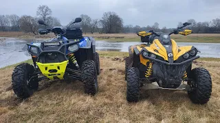 Canam Renegade 1000 vs Polaris Scrambler 1000 S