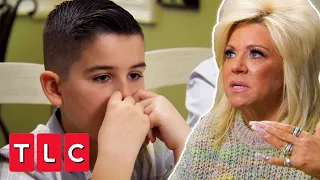 Theresa In Tears Over 10-Year-Old-Boy Who Lost His Little Sister In A Fire | Long Island Medium