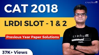 CAT 2018 DILR Solutions By Maruti Konduri | Excellent Explanations