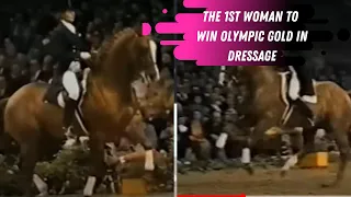 The First Woman to Win Olympic Gold in Dressage Liselott Linsenhoff &  Her Connection To Totilas!
