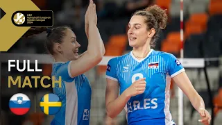 Full Match | Slovenia vs. Sweden - CEV Volleyball European Golden League 2024