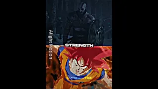 Kratos VS SSJG Goku