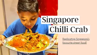 Singapore Chilli Crab | Make this favourite Asian street food in your kitchens!