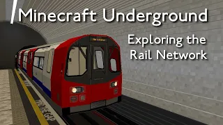 Exploring my new MTR Rail Network | Minecraft Underground