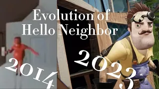 Evolution of Hello Neighbor (2014-2023)