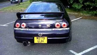 R33 Skyline GTR HKS Hi-Power Exhaust