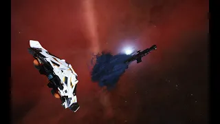 Elite Dangerous - Fleet Carrier jumps too close to the station