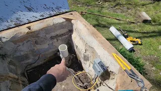 Got Muddy Well Water!? Let's Fix It (Part 2) Installing a Well Liner & Organizing the Plumbing