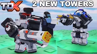 Roblox Tower Defense X Gameplay #1 ft. Atrazine