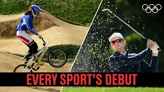 Every sport's DEBUT at the Olympics since the 80s!