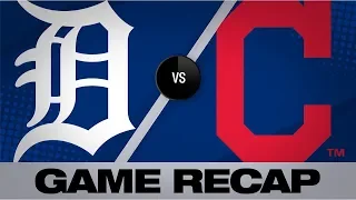 Indians' offense backs Plesac in 8-3 win | Tigers-Indians Game Highlights 6/23/19