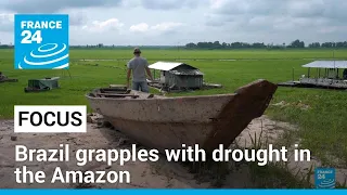 Drought in the Amazon: Brazil grapples with environmental disaster • FRANCE 24 English