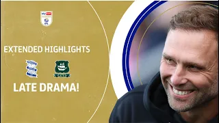 STOPPAGE TIME WINNER! | Birmingham City v Plymouth Argyle extended highlights