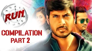 Run | Hindi Dubbed Movie | Compilation Part 2 | Sundeep Kishan | Anisha Ambrose | Bobby Simha