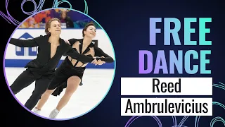 REED / AMBRULEVICIUS (LTU) | Ice Dance Free Dance | Grand Prix NHK Trophy 2023 | #GPFigure