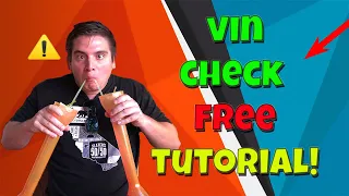 Free Vin Check Tutorial - Carfax Free Vin Check in 2023