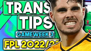 FPL GAMEWEEK 3 BEST TRANSFERS | BAILEY/NETO REPLACEMENTS | Fantasy Premier League Tips 2022/23