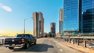 New York City 4K | Driving Lower East Side (Morning FDR Drive)