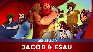 Jacob and Esau | Genesis 27 | Jacob stealing Esau's blessings