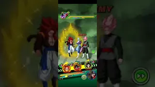 LR SSJ4 Gogeta, 1 Mil Attack Stat with only Super Attack Lvl 2