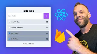 React Todo App With Firebase v9 / CRUD Functionality