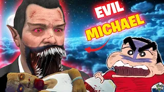 GTA 5 : What Happens To MICHAEL At 3 AM || GTA 5 (Scary) | MICHAEL Kill SHINCHAN AND FRANKLIN