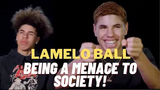 Lamelo Ball Being A Menace To Society For 6 Minutes Straight! Lamelo Ball Funny Moments!