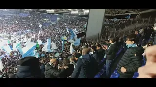 Lazio Juve 2-1 in Curva  Nord- Prepartita - Fischio Finale - festa