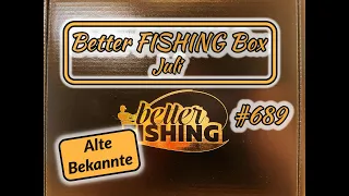 Balzer gibts noch? Die Better Fishing Box Juli in Unboxing