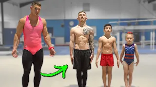 HE JOINED THE 'ELITE GYMNASTICS SQUAD' FOR A DAY! | Diet / Training / Recovery. ft MATTDOESFITNESS