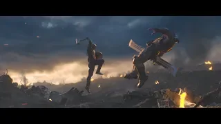 Captain America vs Thanos Fight Scene ft. Chayanne