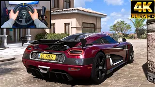 Koenigsegg Agera RS | Forza Horizon 5 | Thrustmaster TX Steering Wheel Gameplay