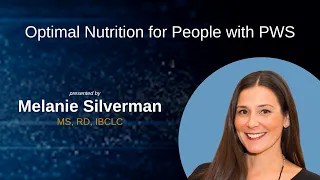 Optimal Nutrition for People with PWS