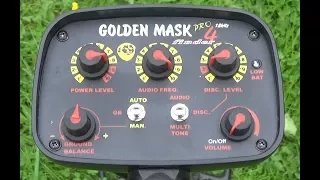 GOLDEN MASK 4 PRO. Как правильно произвести ручную балансировку грунта на приборах GOLDEN MASK.