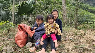 53 minutes full video of mother and daughter helping three orphans pick up scraps and bottles