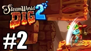 SteamWorld Dig 2 Gameplay Walkthrough Part 2 - Nintendo Switch