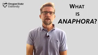 "What is Anaphora?": A Literary Guide for English Students and Teachers