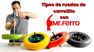 Tipos de ruedas de carretillo | Mr.Ferro